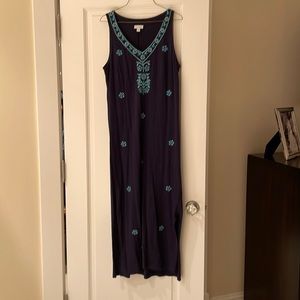 J. Jill Maxi Dress size small.